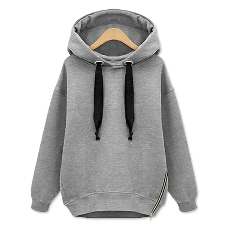 レディース カジュアル フード付き ルーズ パーカー　