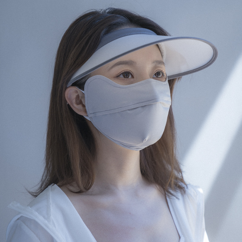 【目尻までカバー】涼感日焼け止めマスク