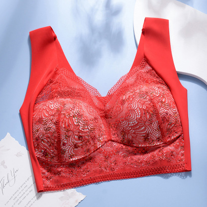 シームレス 着痩せ ブラジャー