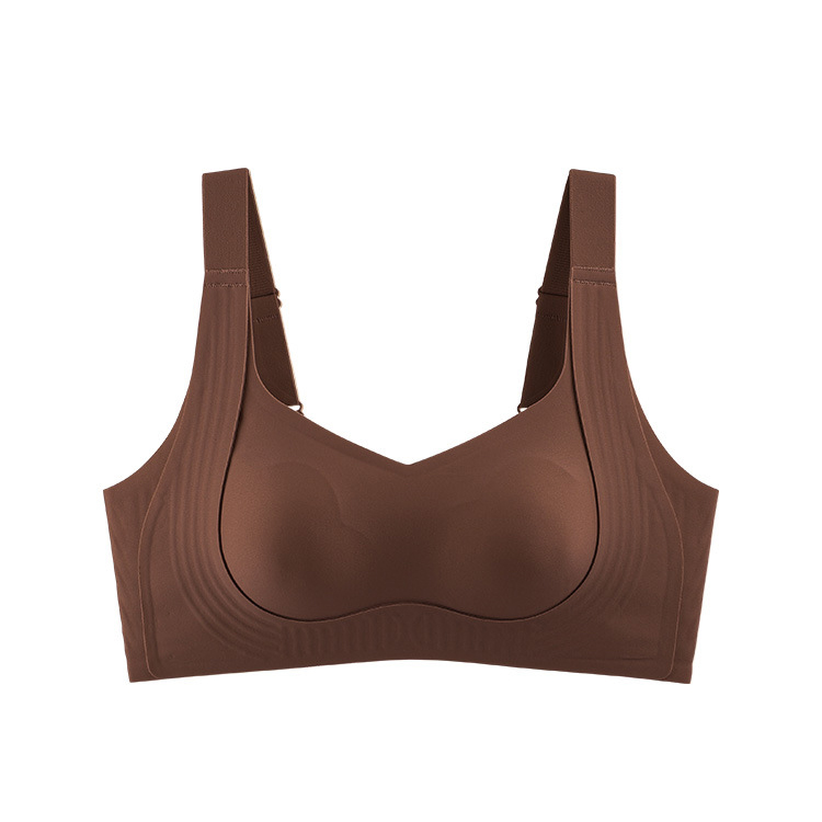 大きな胸を小さく見せる フルカップ 薄手 補正 ブラジャー