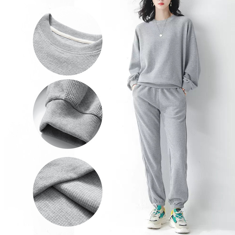 レディース無地ジャージセットアップ