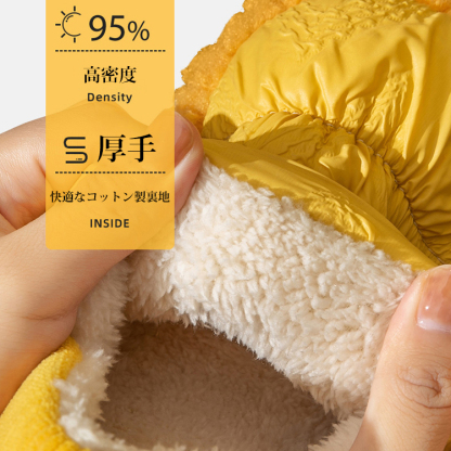 超人気 ボア厚手 滑り止め スリッパ