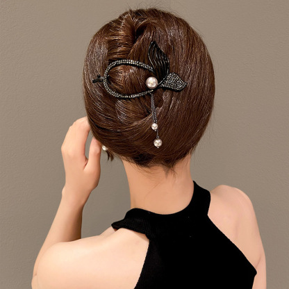 きらきら華奢 スウィート 高級感ヘ アクリップ