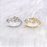 精巧な仕上がり 絶妙なデザイン 12星座 ダイヤモンド リング