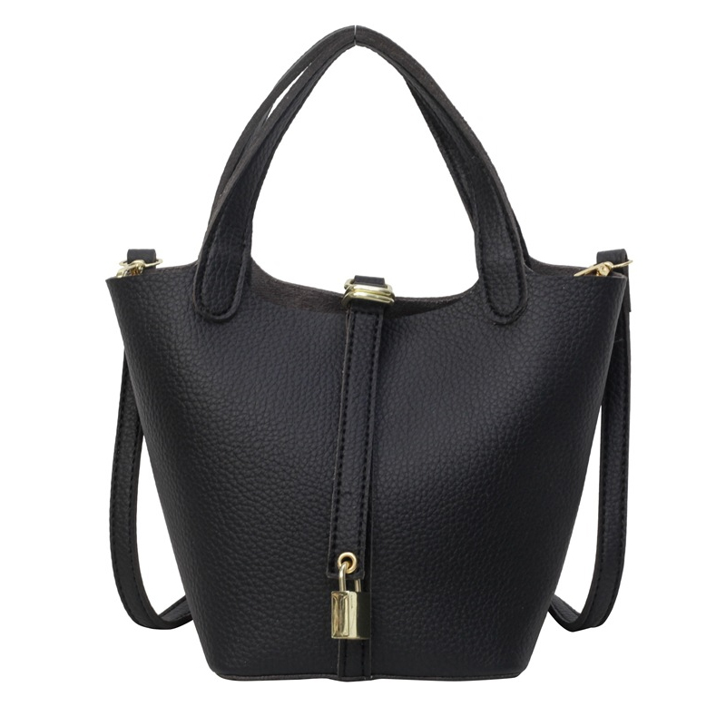 ファッション 大容量 ピコタンロック 斜掛け バッグ