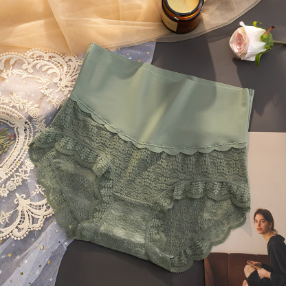 コットン 肌に優しい ハイウエスト 補正 ショーツ