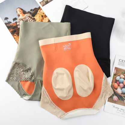 シェイプアップ 体型補正 ハイウエスト パンツ