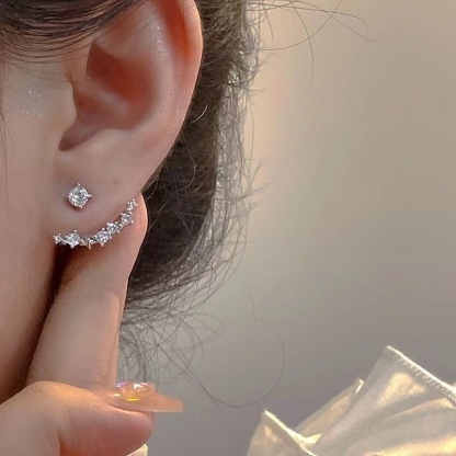 プレミアム輝き 無地 ピアス