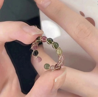 【ダイエット効果】カラートルマリンの指輪