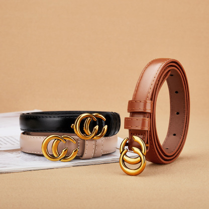 無地 カジュアル シンプル ベルト