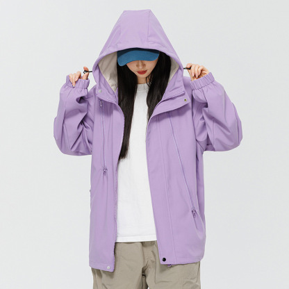 無地 カジュアル シンプル マウンテン カーディガン