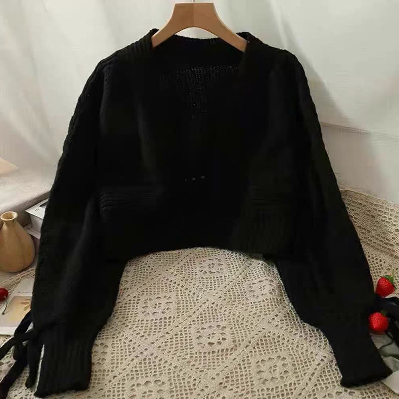 ぽわん袖 無地 無地 カジュアル シンプル 長袖 カーディガン