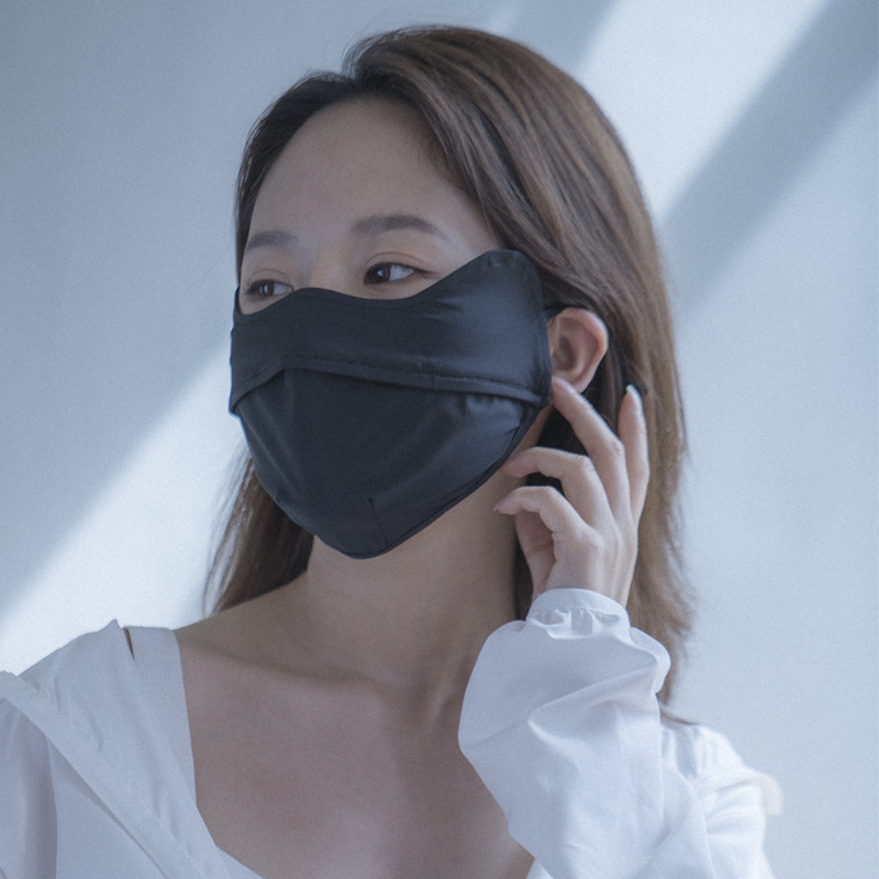 【目尻までカバー】涼感日焼け止めマスク