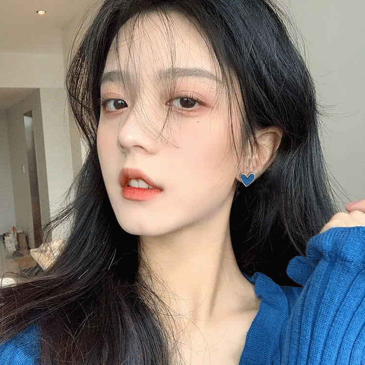 ヴィンテージハートピアス【5ペアセット】