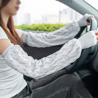 売り切れ必至 無地 レディース UVカット アームカバー