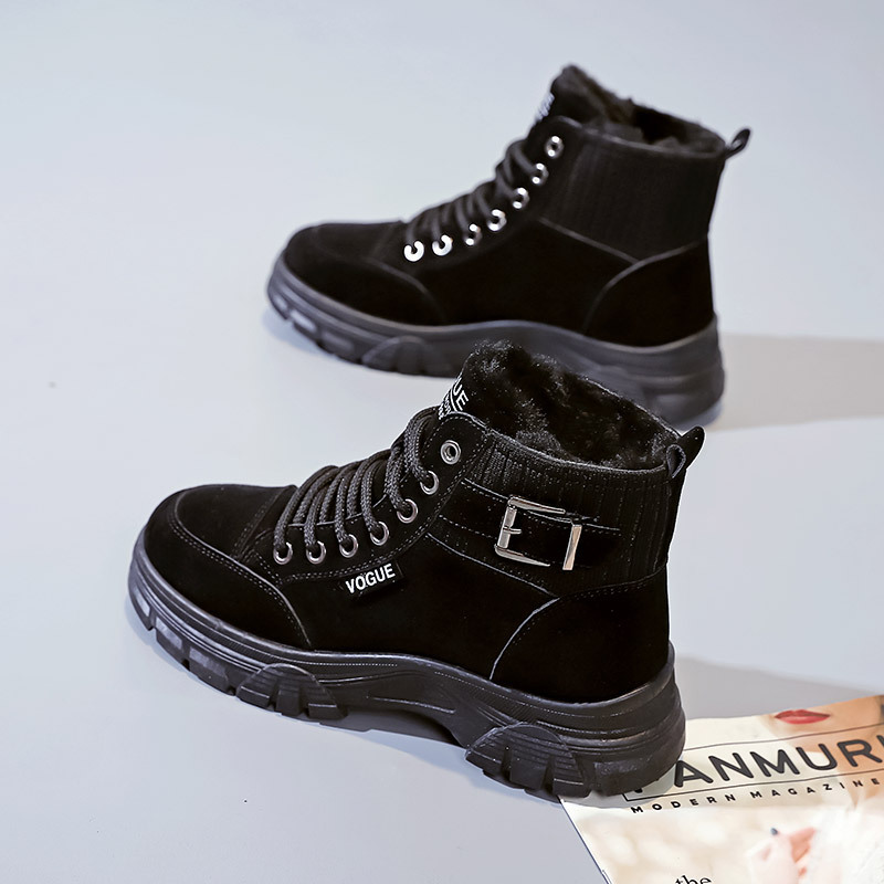 毛足が柔らかい 無地 カジュアル シンプル ショートブーツ