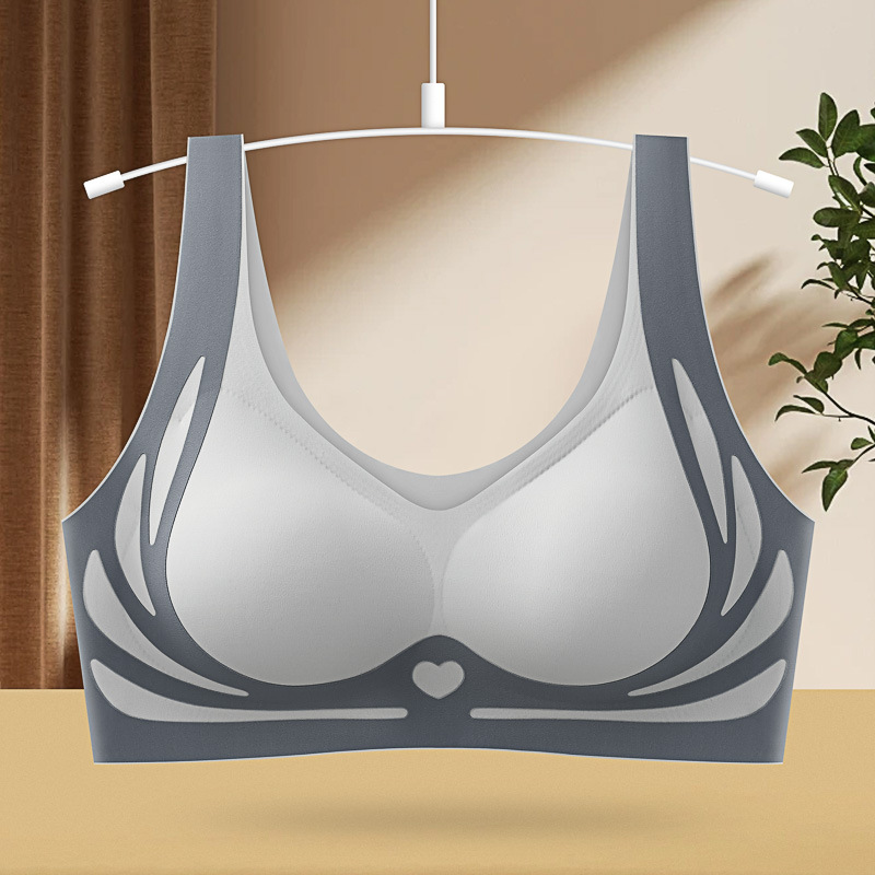 切り替え 美背 配色 ブラジャー