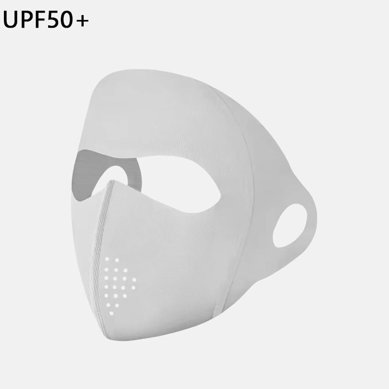 全顔 日焼け止め 紫外線防止 通気性 マスク