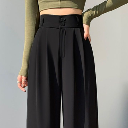 レギュラー丈 無地 カジュアル シンプル ガウチョパンツ