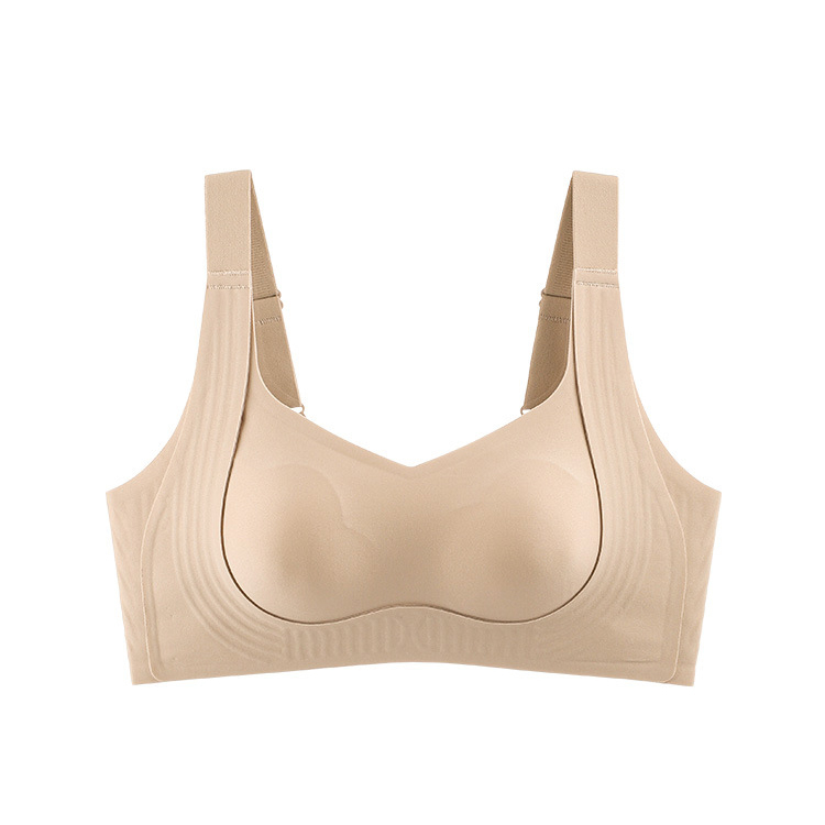 大きな胸を小さく見せる フルカップ 薄手 補正 ブラジャー