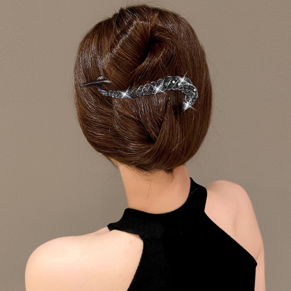 きらきら華奢 スウィート 高級感ヘ アクリップ