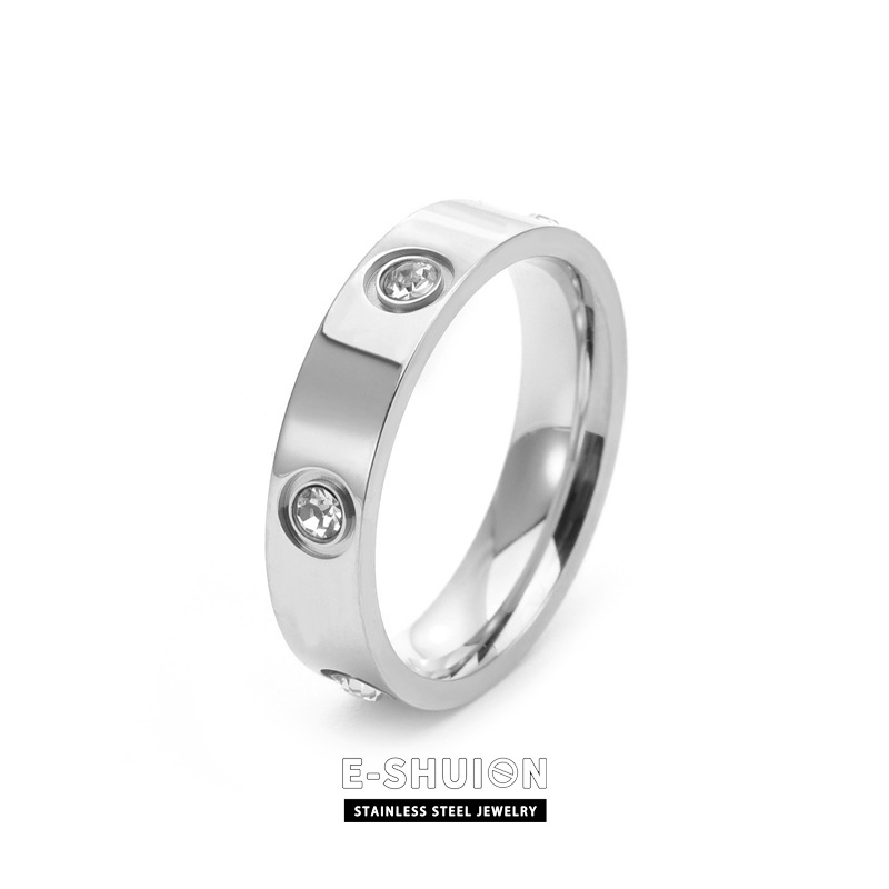 お洒落 気質満点 ダイヤモンド リング