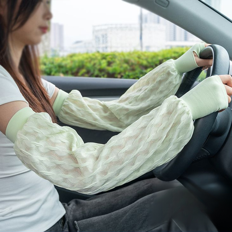 売り切れ必至 無地 レディース UVカット アームカバー