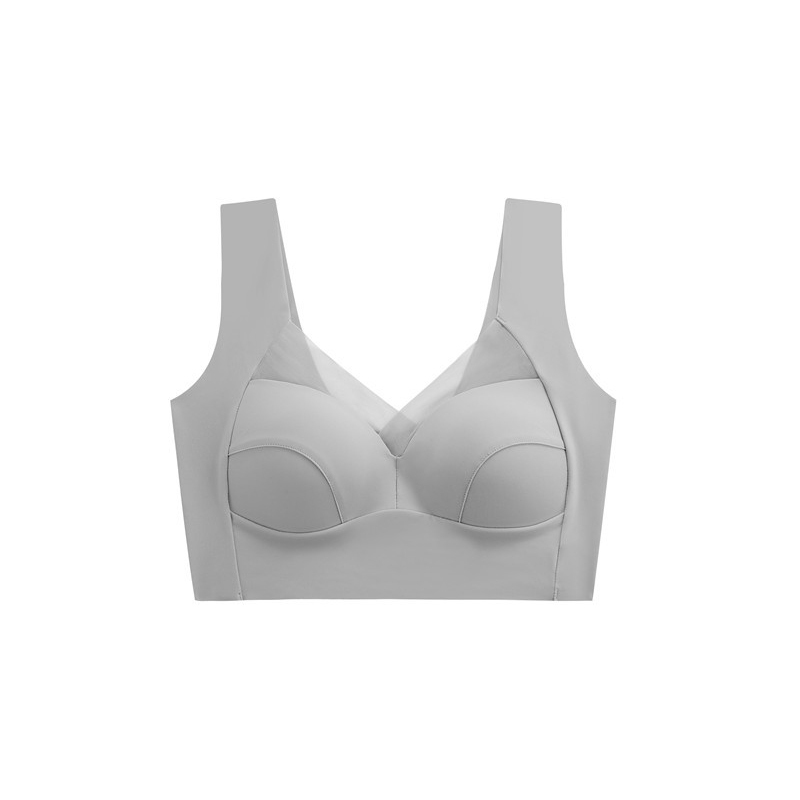 小さく見せる 無地 カジュアル シンプル ブラジャー