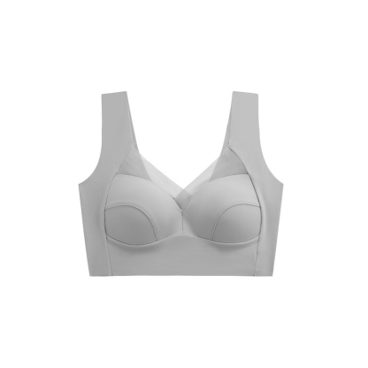 小さく見せる 無地 カジュアル シンプル ブラジャー