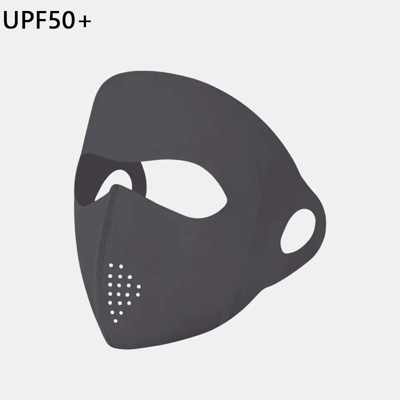 全顔 日焼け止め 紫外線防止 通気性 マスク