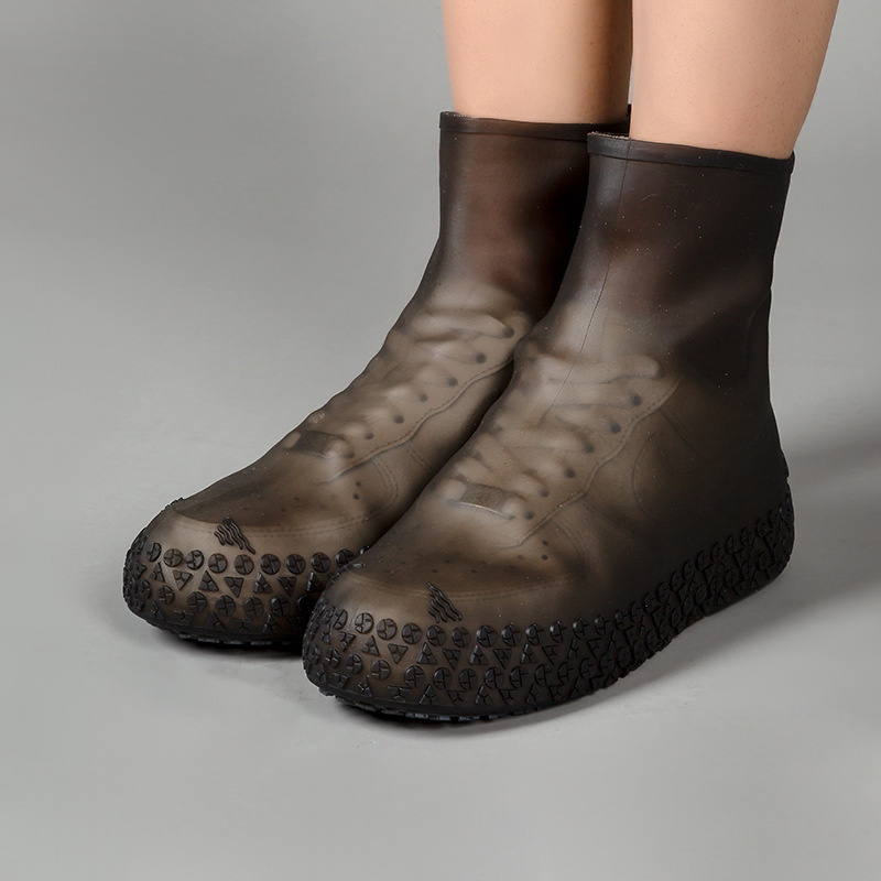 高級品質! 無地 雨対策の防水 シューズ 