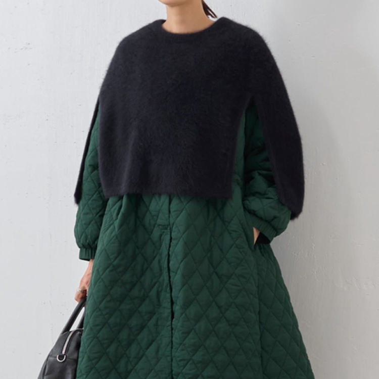 新しい 無地 カジュアル ラウンドネック シンプル ふわふわ ニット