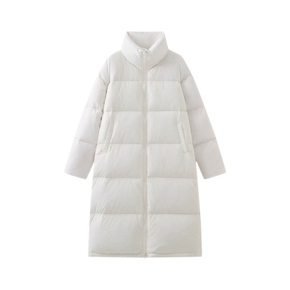 【ウォーキングキルト】高品質のロング丈ダウンジャケット