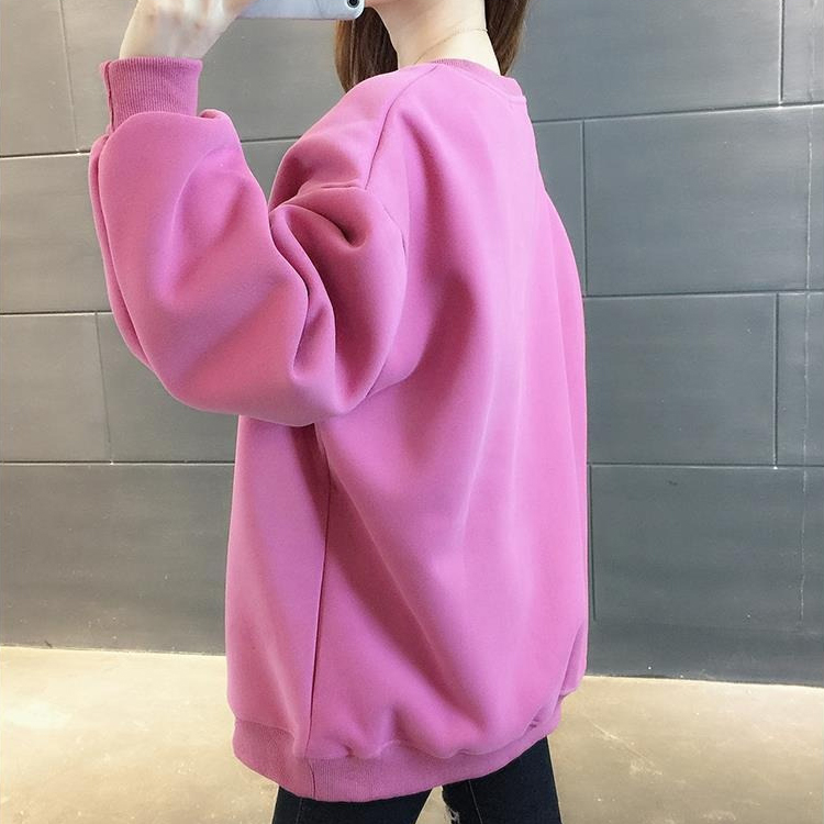 プリント カジュアル シンプル 裏起毛 スウェット