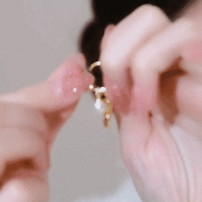 プレミアム天然パールのピアス