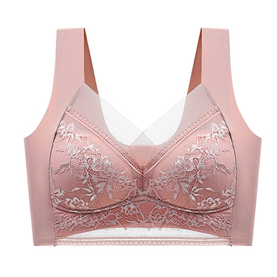 ひんやり ノンワイヤー ファッション ブラジャー