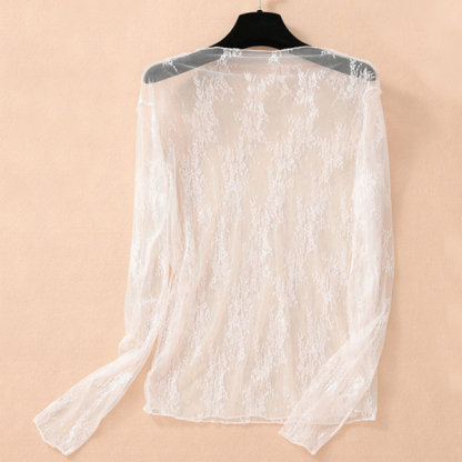 スウィート ハイネック レース インナー