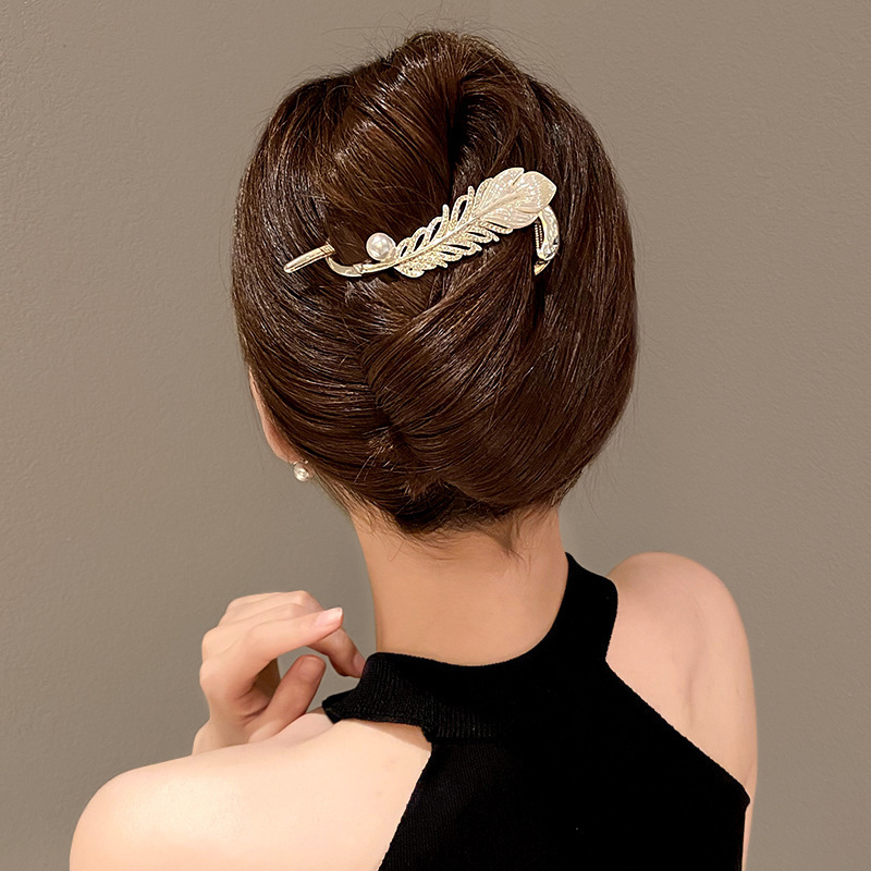 きらきら華奢 スウィート 高級感ヘ アクリップ