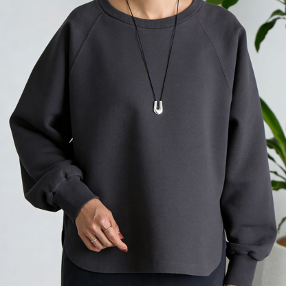 新色登場オーバーサイズクルーネックスウェット