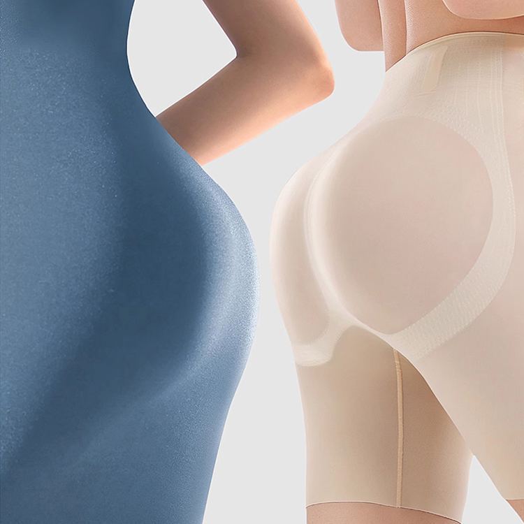 冷感素材 ハイウエスト 美くびれ＆美尻 ガードル