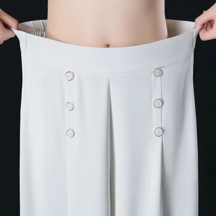 美脚ワイドパンツ