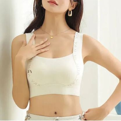 【脇肉対策ノンワイヤーブラ】ソフト フィット ブラジャー