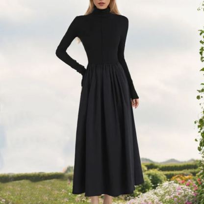 ニットドッキングワンピース