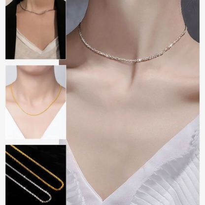 キラキラ輝くネックレス