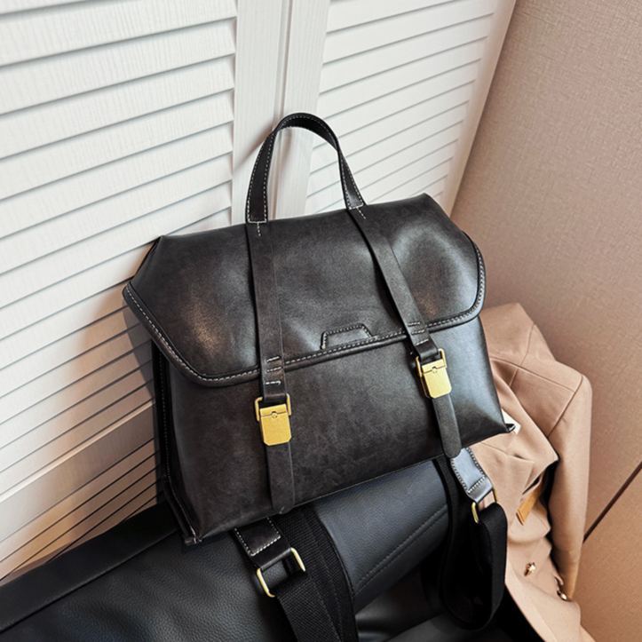 大容量 無地 カジュアル 肩掛け/斜掛け バッグ