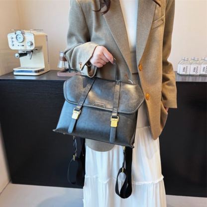 大容量 無地 カジュアル 肩掛け/斜掛け バッグ