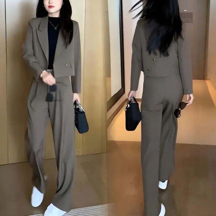 着痩せ 無地 通勤OL 高見え レディース スーツ セット