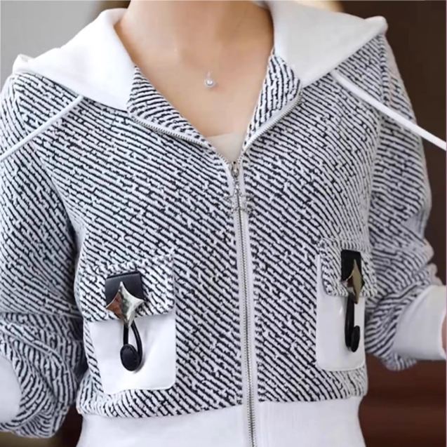 カジュアル フード付き 無地 レディース 2点セット