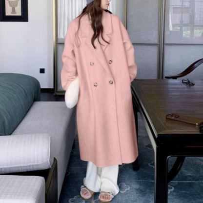 ロング丈カシミアコート