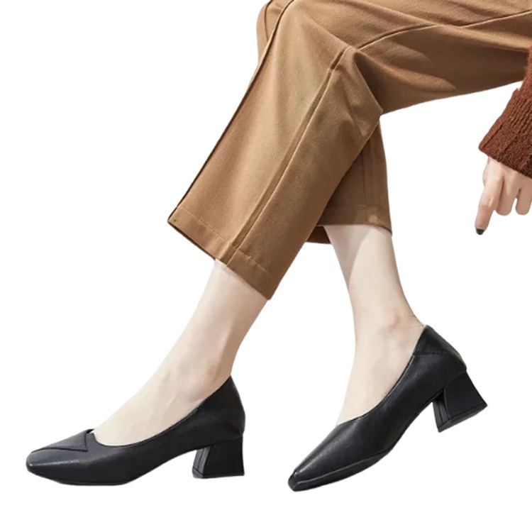 無地 ファッション スウィート パンプス